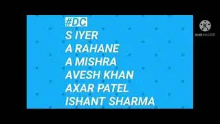 Dc full squad for ipl 2021