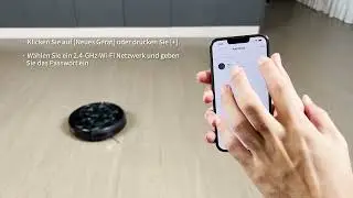 【AIRROBO】P20 Staubsaugerroboter - 2.Wie man sich mit der App verbindet