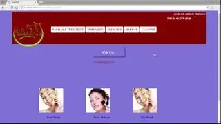 MAKEUP HUB website in Advance Java