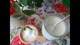✅Как сделать сметану 🥛Сметана из магазинного молока и сливок