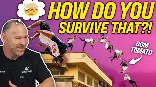 This Parkour Athlete Jumps Off 3-Story Buildings