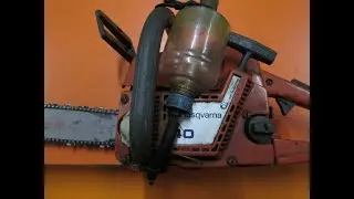 Husqvarna. Подача масла при отсутствии бака. Коленчатый вал FS 400, FS 450.