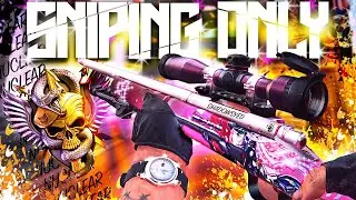 my FIRST SNIPING ONLY NUCLEAR with the NEW PELINGTON SNIPER on Black Ops Cold War