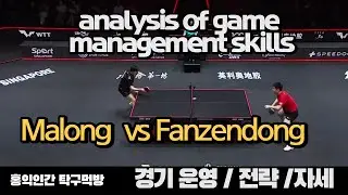 Generation change game, Ma Long and Pan Zhendong (Analysis of game, subtitles) tabletennis.mukbang
