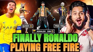 Finally Rolando Vs 2 Big V Badge Youtuber😱 Ronaldo Make New History in Free Fire😳