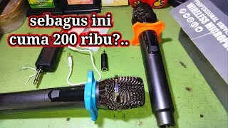 mari lihat mic yg murah sekali tapi kelihatan mewah