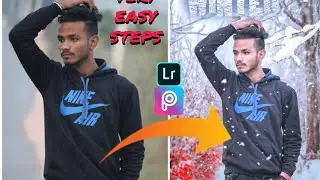 Lightroom PicsArt Winter  Special Snowfall Editing Tutorial  PicsArt Editing  🔥🔥🔥🔥🔥