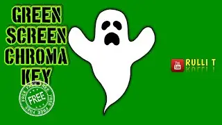 Green Screen HD - GHOST GHOST animation 🔊 sound