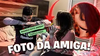 FINGI SER ELA PARA PEDIR FOTO DA AMIGA! (DEU RUIM)