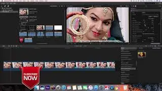 How to smooth skin in video anss infotech //Final Cut Pro X Tutorial
