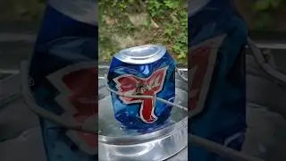 Crushing Soda Can Experiment!!! #scienceexperiment #physicsexperiment
