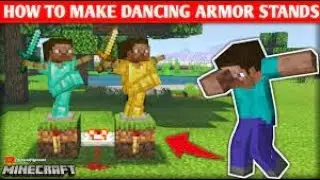 How to make Armor Stands Dance Minecraft Tutorial