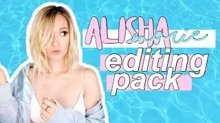 Alisha Marie Green Screen Editing Pack | iEditingX