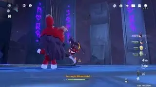 Genshin Impact Amber vs Thundering Ruins IV no damage taken