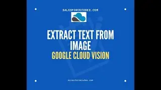 Extract Text From Image using Google Cloud Vision API