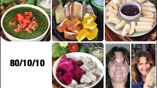 Day 4 80/10/10 Reset:  What I eat in a day as a Fruitarian