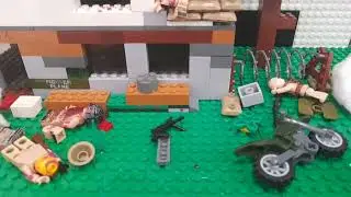 Лего война. Битва за склад. #легоанимации #лего #ww2 #китайскаявойна #lego