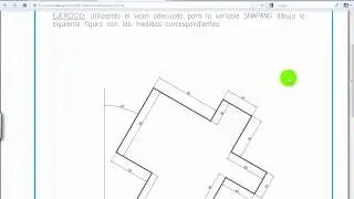 Curso AutoCAD 2D. Uso de la variable SNAPANG
