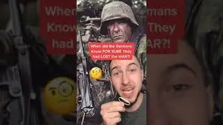 When did Germans know they had lost WW2?