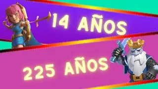 🧐Que EDAD Tienen Las Cartas en Clash Royale🧐pt2