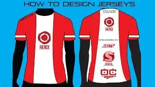 Adobe Illustrator Gaming Jersey Designing Tutorial by @DefyArts