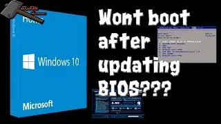 Windows Doesn't boot after updating BIOS (FIX!!)