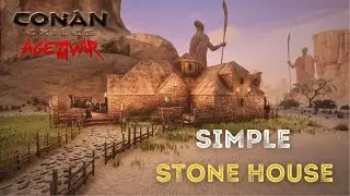 Conan Exiles EASY Stone House SPEED Build (No Mods)