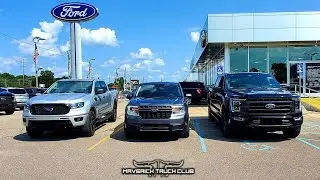 Ford Maverick Looks Properly Small In Family Photo With Ranger, F 150