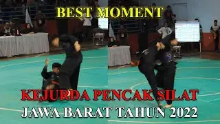 MOMEN AKSI TERBAIK KEJURDA PENCAK SILAT REMAJA JAWA BARAT TAHUN 2022 || Klub Silat API