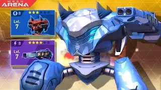 Tengu + Ember Gun |🔥 Deadly Flames! | Mech Arena Gameplay