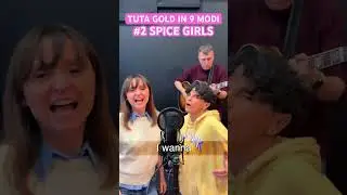 TUTA GOLD IN 9 MODI - #mahmood #spicegirls #comici #canzoni #musica #sanremo2024 #parodia #mashup