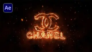 FIRE Logo Animation - Burning Fire - After Effects Tutorial (2022) - Flame Effect