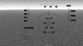 GE F-16 Flight Simulator_Static Longitudinal Stability Test