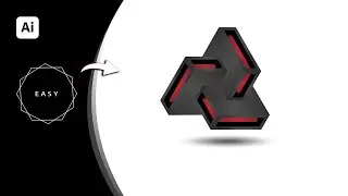 Design A 3D Modern Logo in Adobe Illustrator Tutorial For Beginner's