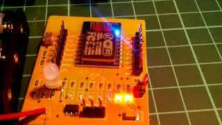 ESP8266 firmware and test