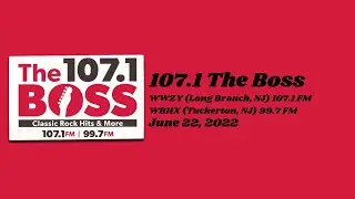 WWZY 107.1 The Boss Aircheck (06/22/2022)