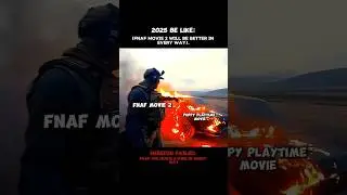 FNAF MOVIE 2 will be better than Poppy Playtime movie in every way 💯! •edit |#fnaf #movie #shorts