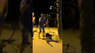 Se le fue la BMX contra el público 😂 #bmx