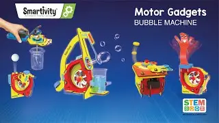 Motor Gadgets | How To Make | Bubble Machine | Smartivity