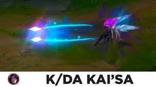 K/DA KAI'SA SKIN PREVIEW - LEAGUE OF LEGENDS