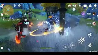 Poco F3 Genshin Impact highest graphics 60 fps test 4K
