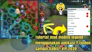 Tutorial mod mobile legends menggunakan aplikasi ? Tonton sampai habis!! VIP 2020