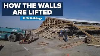 How Are Pole Barn Walls Lifted with QLYFT?