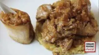 Ossobuco con riso al salto