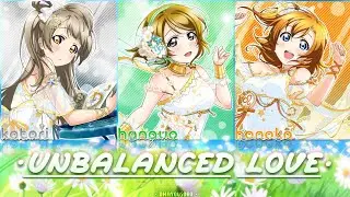 UNBALANCED LOVE - Printemps - [KAN/ROM/ESP] / Lyrics.