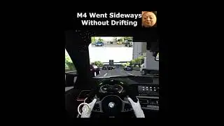M4 Going Sideways in Traffic😱😂 #shorts #gaming