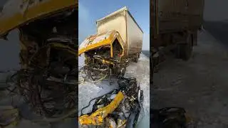 Broken into trash