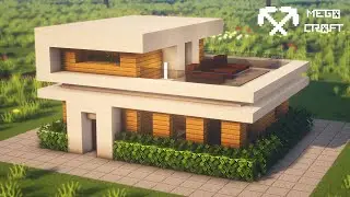 Minecraft modern house | Easy modern house Minecraft