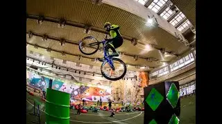 Шоу VELOJUMP на спортивном празднике. Велошоу. Велотриал.