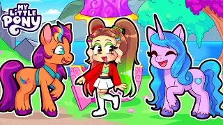 We BECAME UNICORNS in MY LITTLE PONY RP on ROBLOX